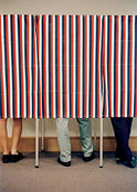 Voting booth